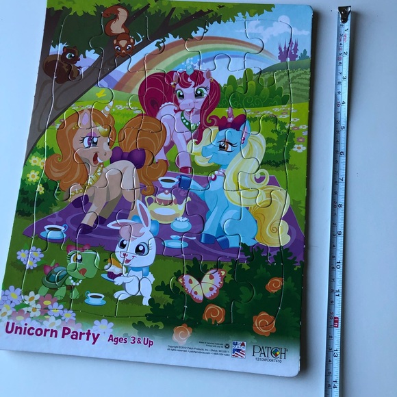 Patch Unicorn Party Puzzle - Picture 4 of 6